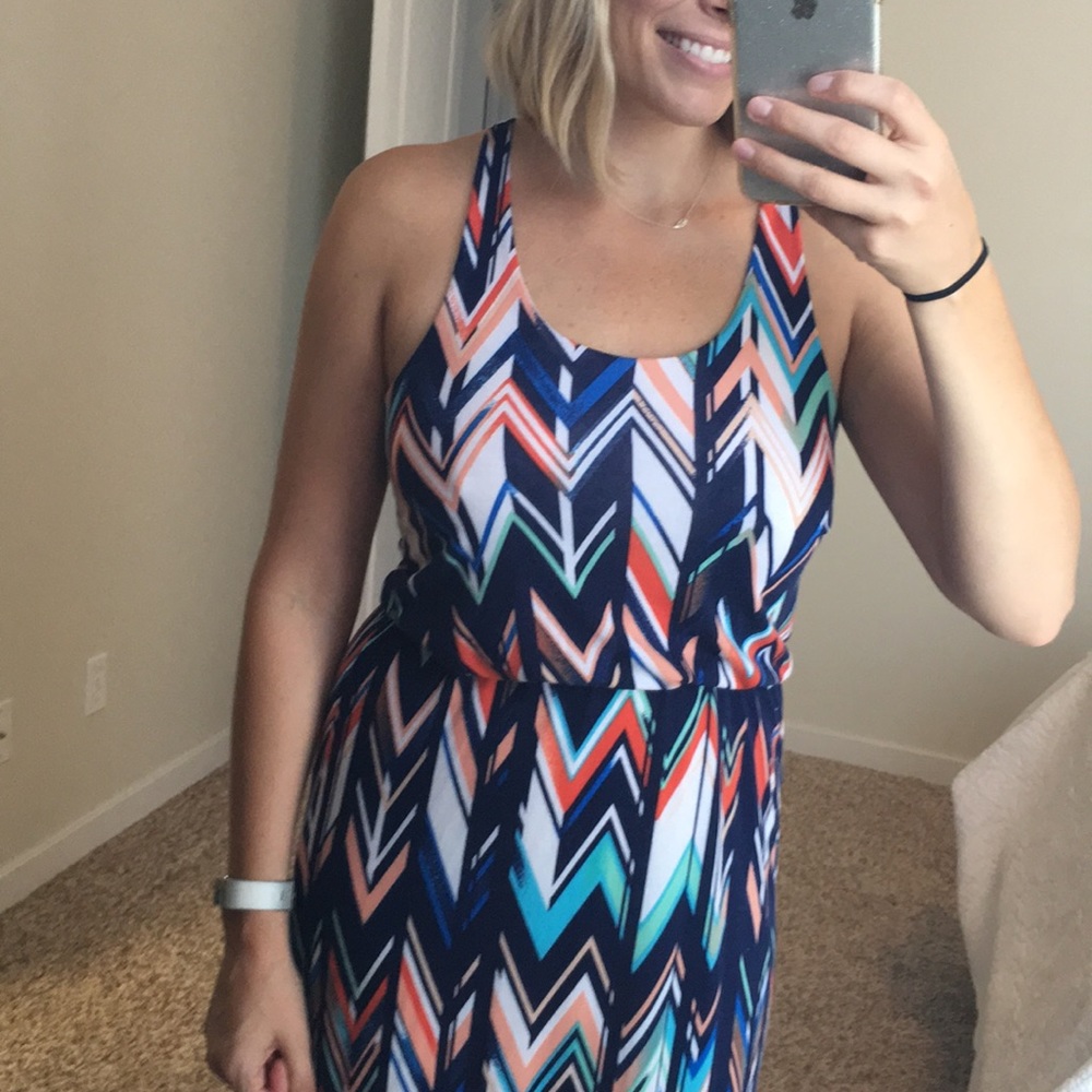Multi Color Maxi Dress